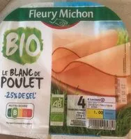 Mängden socker i Blanc de poulet -25% de sel