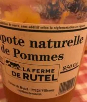 Mängden socker i Compote pommes