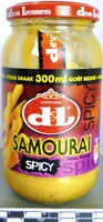 Mängden socker i Sauce Samourai Spicy