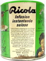 Mängden socker i Infusion Instantanée Suisse