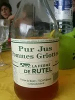 Mängden socker i Jus de pomme griottes