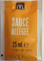 Mängden socker i Sauce allégée