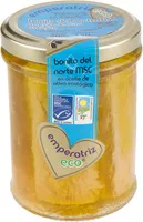 Mängden socker i Bonito del norte MSC en aceite de oliva ecológico