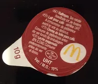 Mängden socker i Lait pour café