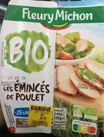 Mängden socker i Emincés de poulet