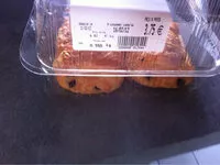 Mängden socker i Pain Au Chocolat