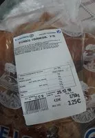 Mängden socker i Pain au chocolat