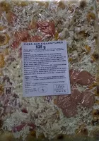 Mängden socker i Pizza aux 4 garnitures