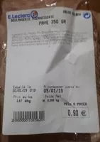 Mängden socker i Pavé 350gr