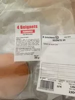 Mängden socker i Beignets