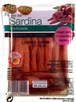Mängden socker i Filetes de sardina anchoada