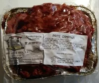 Mängden socker i Pate campana