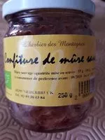 Mängden socker i Confiture de mûre sauvage
