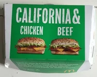 Mängden socker i California & Chicken
