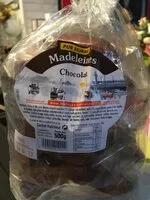 Mängden socker i Madeleine pur beurre chocolat