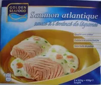 Mängden socker i Saumon atlantique sauce à l'émincé de légumes, Surgelé 