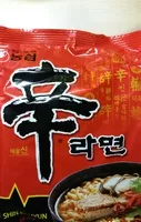 Socker och näringsämnen i Nongshim 농심