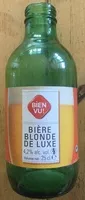 Mängden socker i Bière blonde de luxe