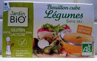 Mängden socker i Bouillon cube légumes sans sel