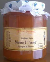 Mängden socker i Confiture de melons à l'orange