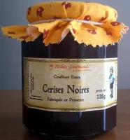Mängden socker i Confiture de cerises noires