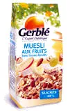 Mängden socker i Gerblé muesli aux fruits