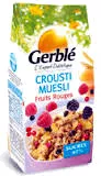 Mängden socker i Crousti Muesli Fruits Rouges
