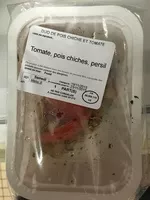 Mängden socker i Duo de pois chiche et tomate