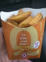 Mängden socker i Frites Moyenne Les Rustiques