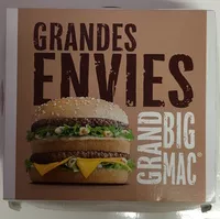 Mängden socker i Grand Big Mac™