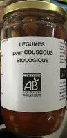 Mängden socker i Légumes pour couscous biologique