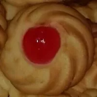 Mängden socker i Sablés avec cerise confite