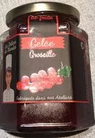 Mängden socker i Gelée de Groseille