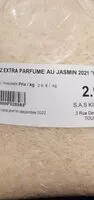 Mängden socker i Riz extra parfumé au jasmin