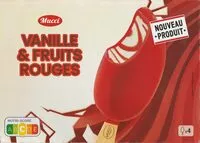 Mängden socker i Vanille & fruits rouges