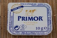 Mängden socker i Primor Manteiga com sal