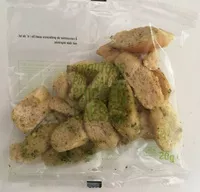 Mängden socker i Croutons pour salade Chicken Caesar (ail et fines et herbes)