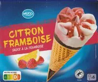Mängden socker i Citron framboise sauce à la framboise