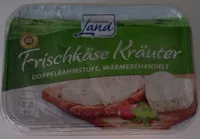 Mängden socker i Frischkäse Kräuter Doppelrahmstufe, wärmebehandelt