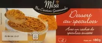 Mängden socker i Dessert au speculoos, avec speculoos émietté