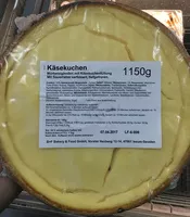 Mängden socker i Cheesecake