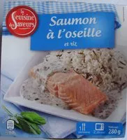 Mängden socker i Saumon à l'oseille et riz