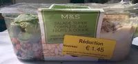 Mängden socker i Salade Super Complète aux Fruits à Coque