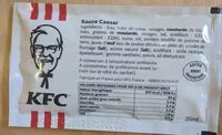 Mängden socker i Salade - Caesar
