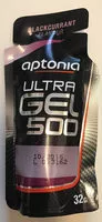 Mängden socker i Ultra Gel 500 Cassis