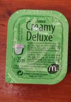 Mängden socker i Sauce Creamy Deluxe