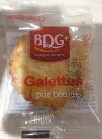 Mängden socker i Galettes Pur Beurre
