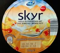 Mängden socker i Skyr Aprikose-Sanddornbeere
