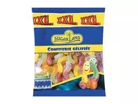 Mängden socker i bonbon pêche