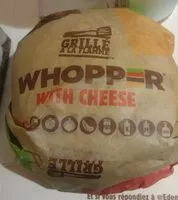 Mängden socker i Double Whopper Cheese